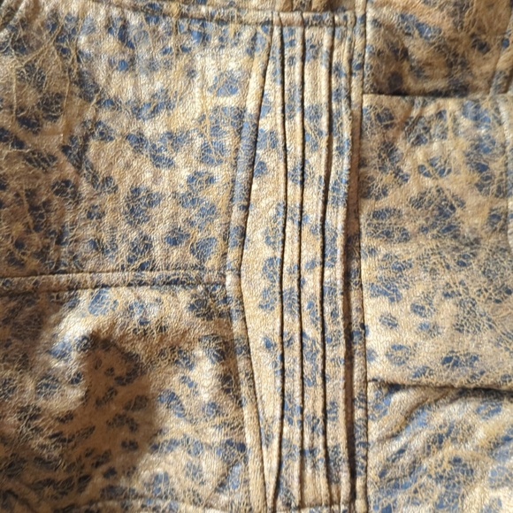 NEW.... Elisa B.. Big Girl Leopard Moto Jacket....Size 16 - Picture 10 of 10